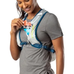 Nathan Sports Crossover Pack - 5L Hydration Pack - vapor grey / finish lime