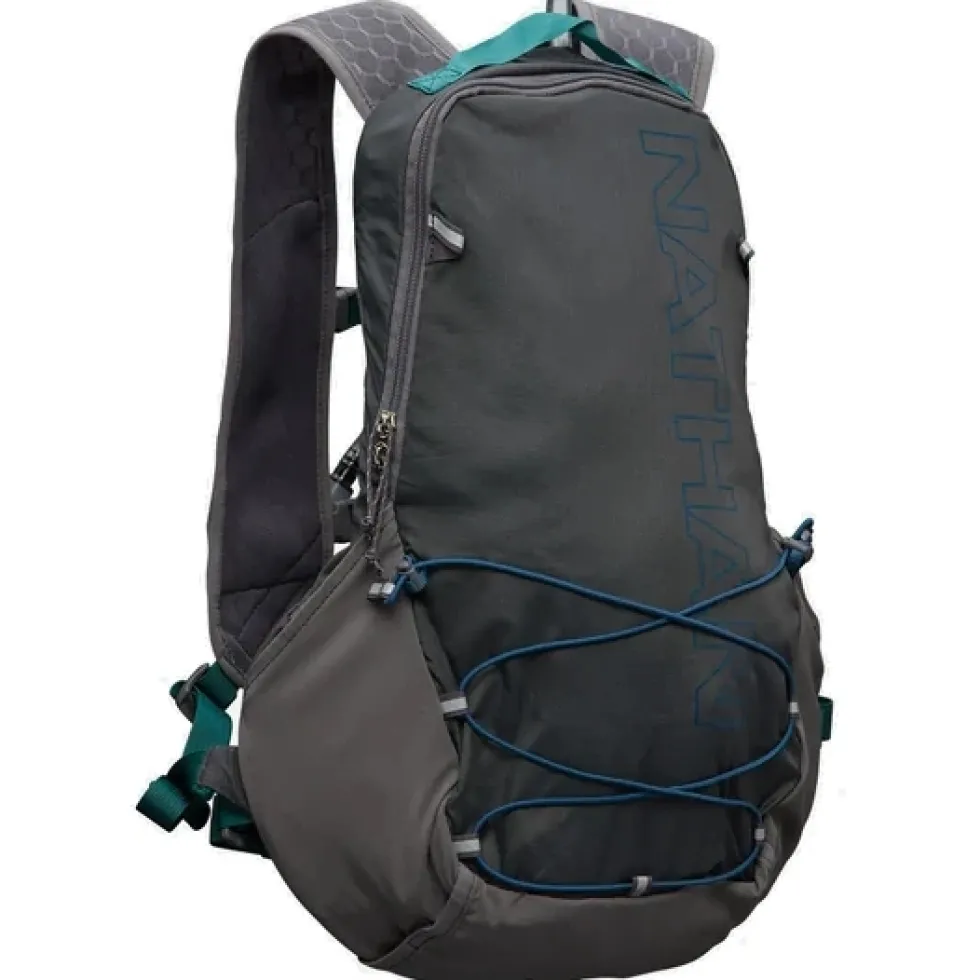 Nathan Sports Crossover Pack - 10L Drinkrugzak - charcoal / marine blue