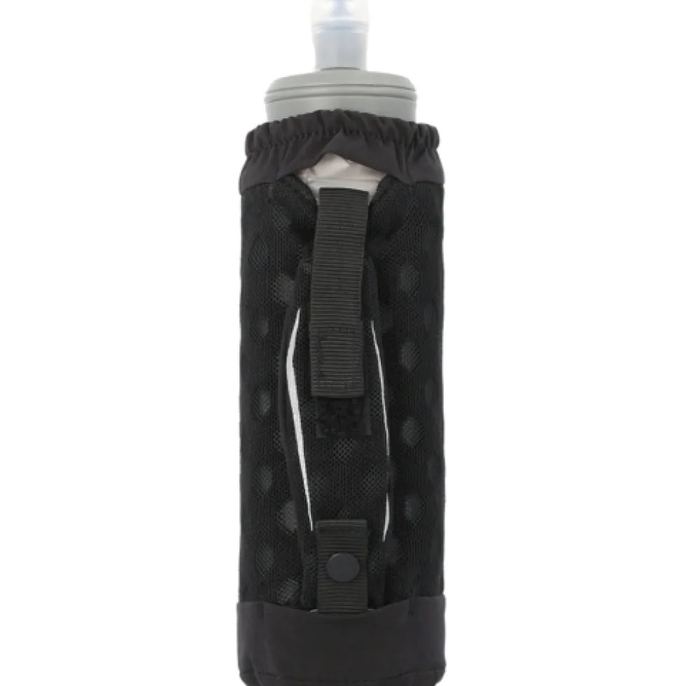 Nathan Sports ExoShot 2.0 14oz/420ml Handfles - Black/Ribbon Red