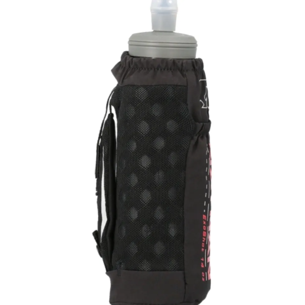 Nathan Sports ExoShot 2.0 14oz/420ml Handfles - Black/Ribbon Red