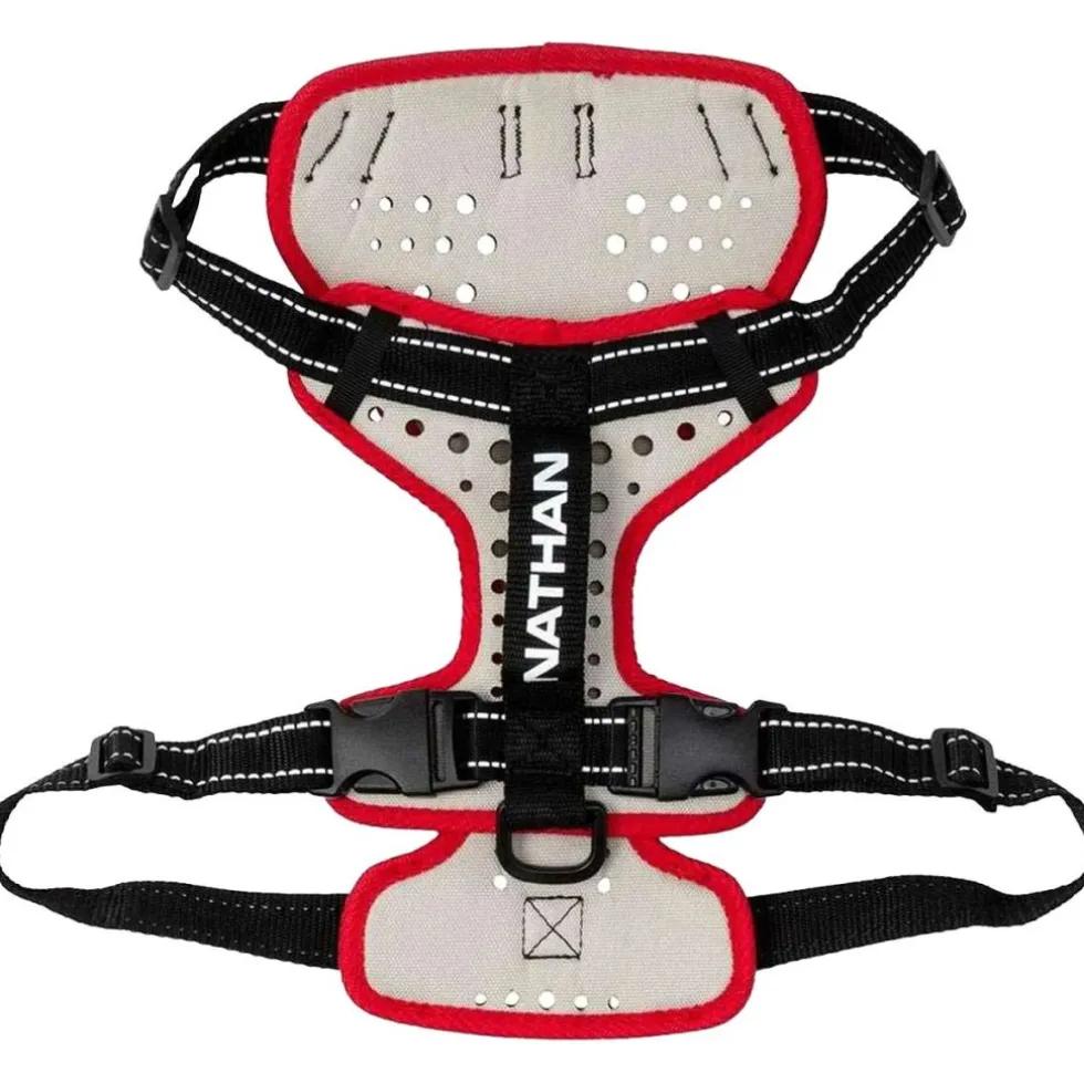 Nathan Sports K9 Dog Harness - Reflective Vapor Blue/Lollipop