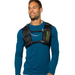 Nathan Sports Laser Light 3L Drinkrugzak - black / high vis yellow