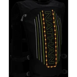 Nathan Sports Laser Light 3L Drinkrugzak - black / high vis yellow