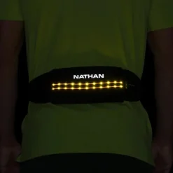 Nathan Sports Laser Light 5K RX Hardloopriem - black / high vis yellow