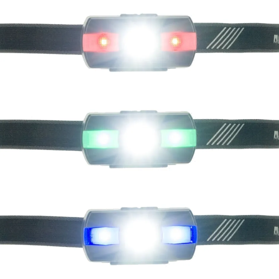 Hoofdlampen & Helmlampen|Hoofdlampen & Helmlampen < Nathan Sports Neutron Fire RX 2.0 Hoofdlamp - charcoal