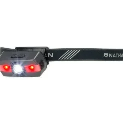Hoofdlampen & Helmlampen|Hoofdlampen & Helmlampen < Nathan Sports Neutron Fire RX 2.0 Hoofdlamp - charcoal