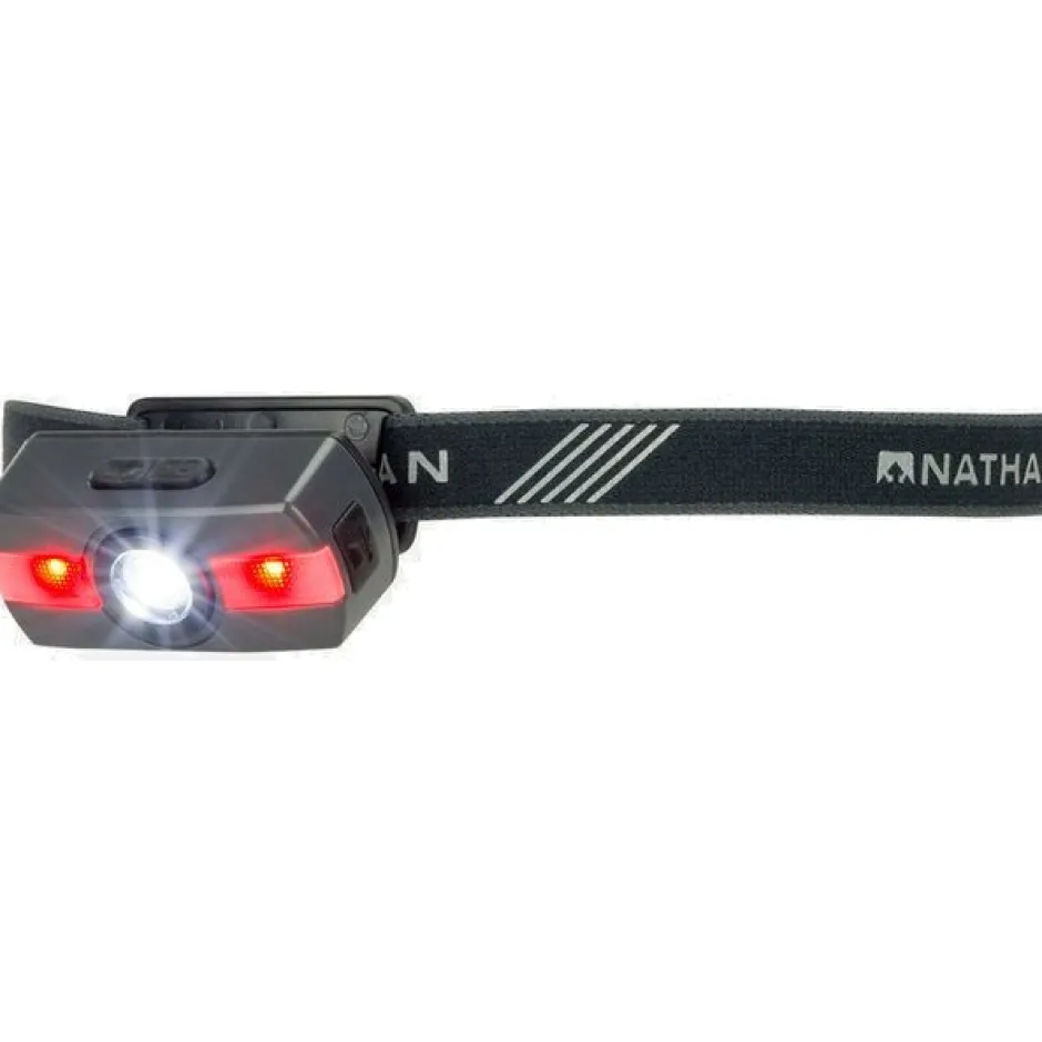 Hoofdlampen & Helmlampen|Hoofdlampen & Helmlampen < Nathan Sports Neutron Fire RX 2.0 Hoofdlamp - charcoal