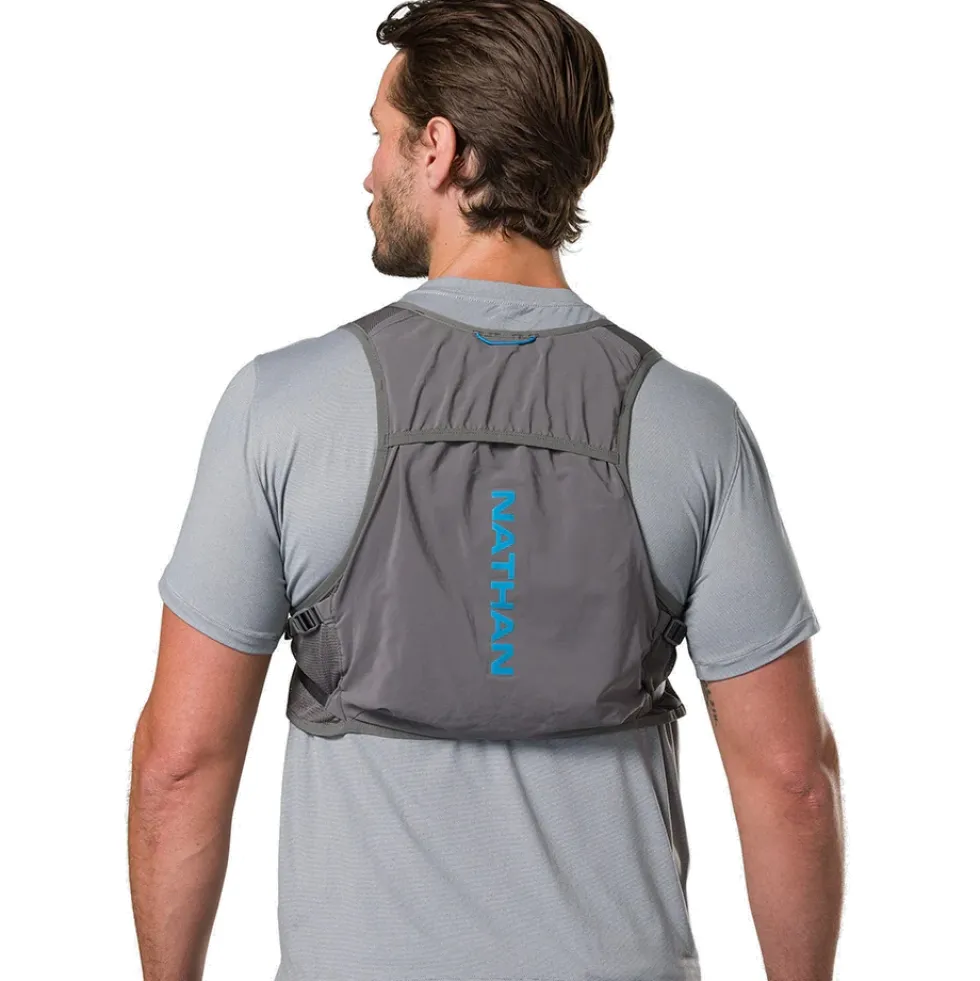 Nathan Sports Pinnacle Breeze Hydratatievest - 4L - Charcoal / Electric Blue