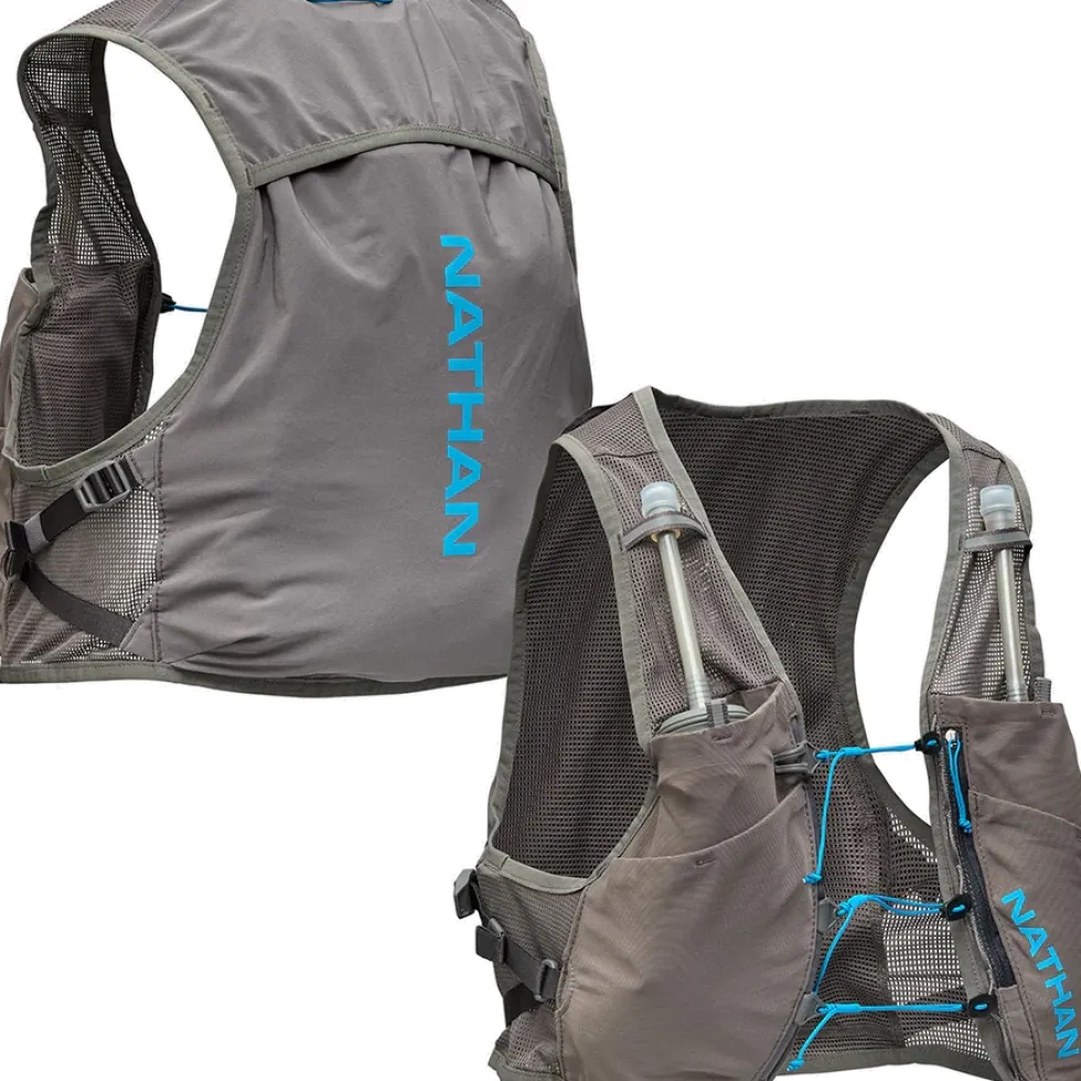 Nathan Sports Pinnacle Breeze Hydratatievest - 4L - Charcoal / Electric Blue