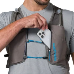 Nathan Sports Pinnacle Breeze Hydratatievest - 4L - Charcoal / Electric Blue