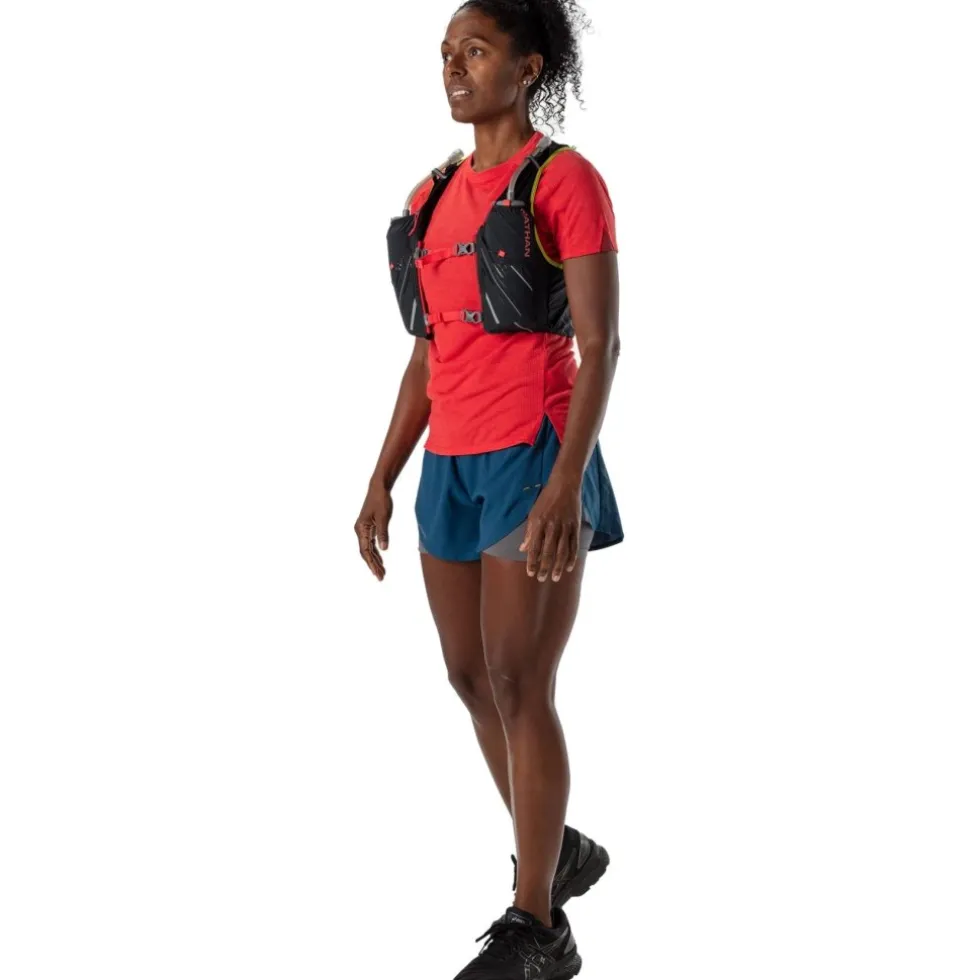 Nathan Sports Pinnacle 4L Women's Hydration Pack - black / hibiscus