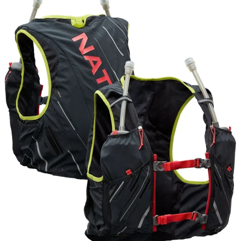 Nathan Sports Pinnacle 4L Women's Hydration Pack - black / hibiscus