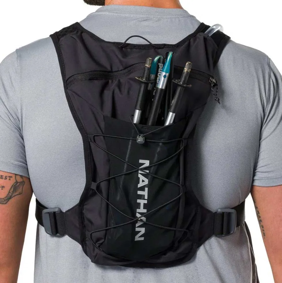 Nathan Sports Quick Start 3.0 Hydratatievest - 6L - black/reflective silver