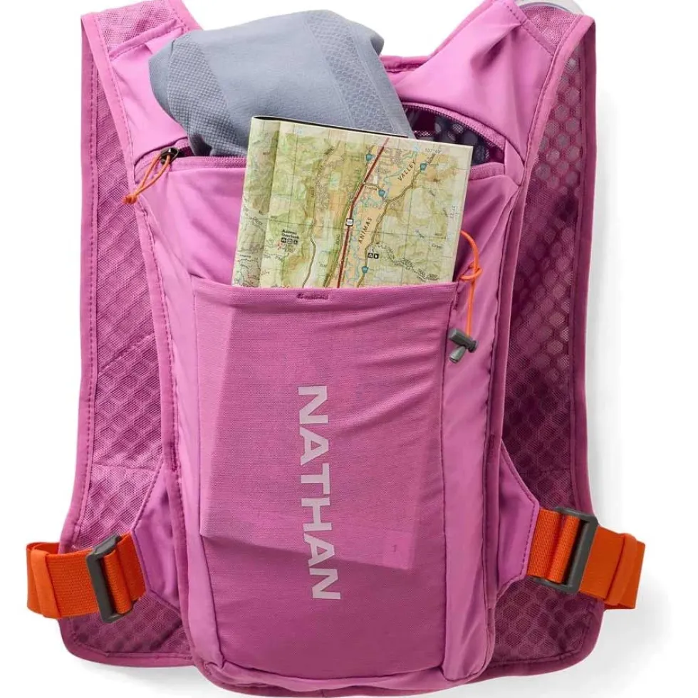 Nathan Sports Quick Start 3.0 Hydratatievest - 4 liter - fuchsia/orange blaze