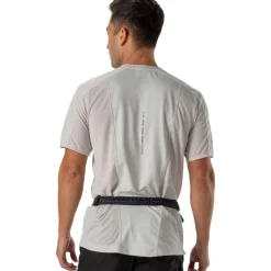 Nathan Sports Race Number Nutrition Waistbelt - black / reflective silver
