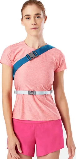 Nathan Sports Run Sling 2L Hardlooprugzak - Deep Blue/Sky Blue