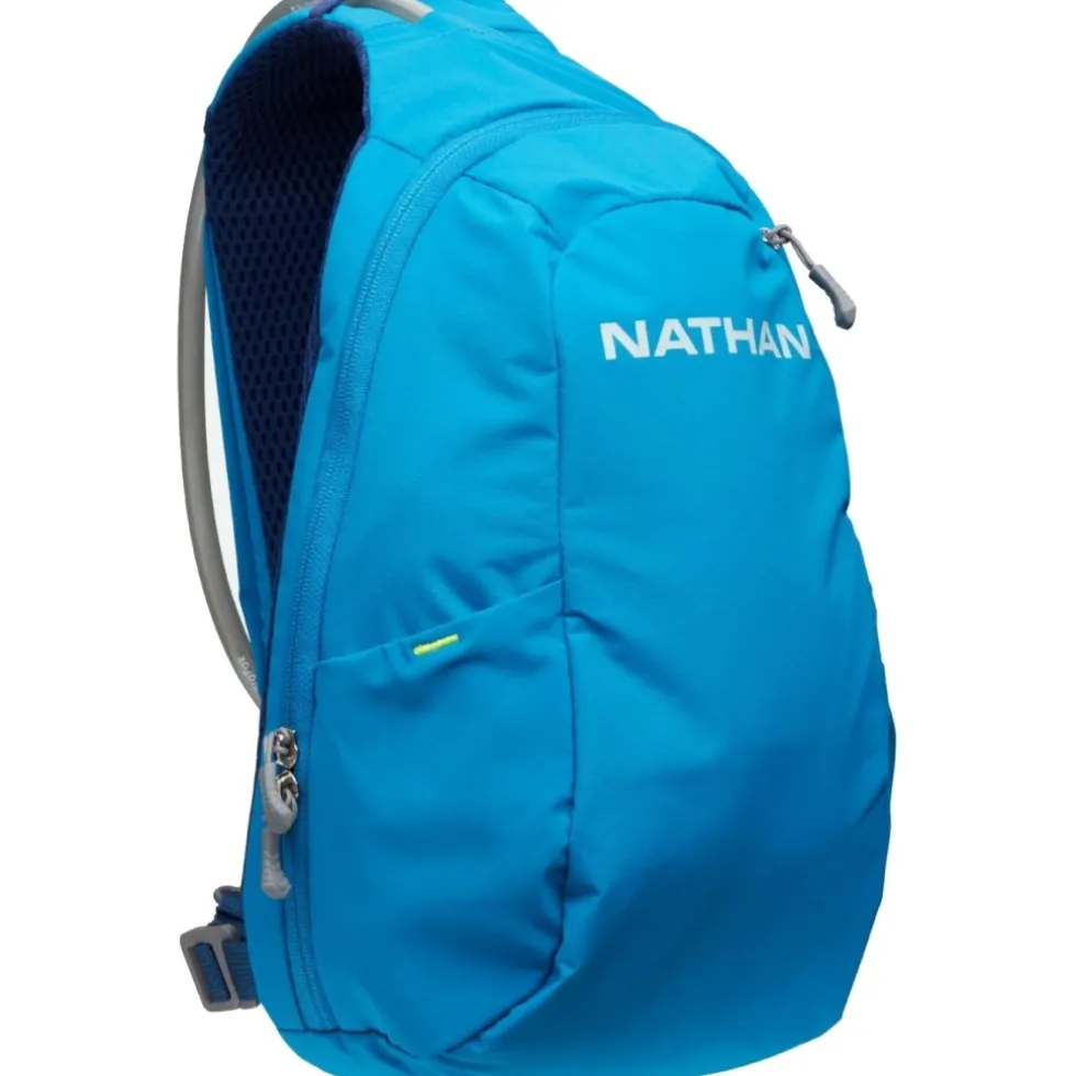Nathan Sports Run Sling 8L Hardlooprugzak - Deep Blue/Sky Blue