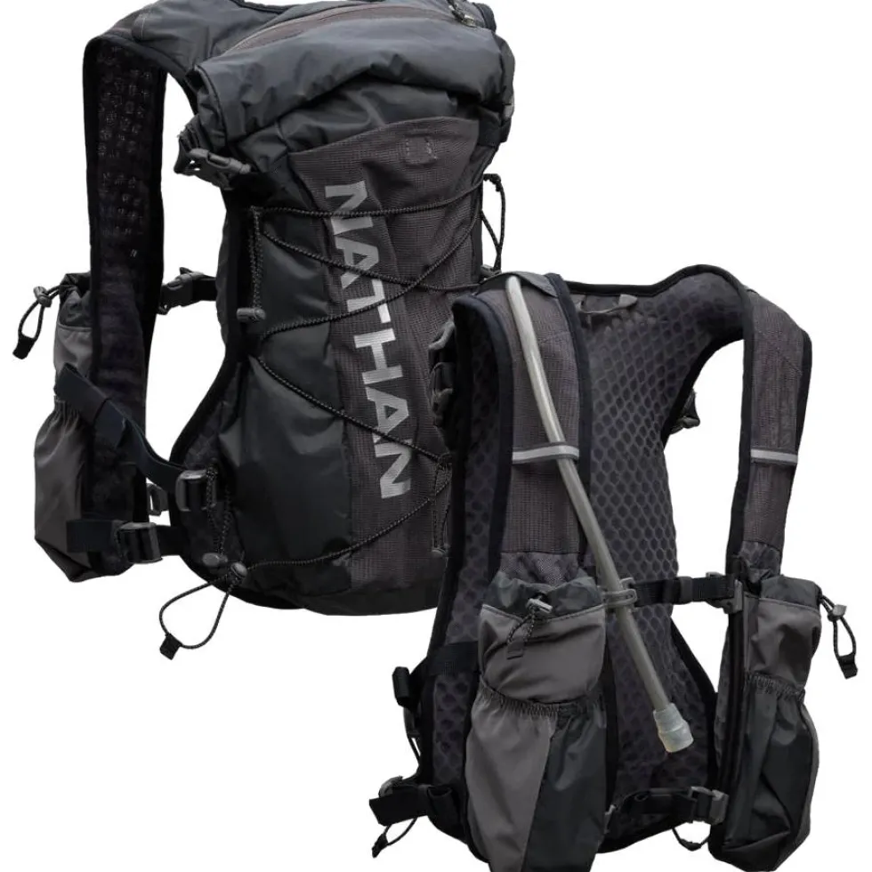 Nathan Sports TrailMix 2.0 Drinkrugzak - 12L - charcoal / reflective silver