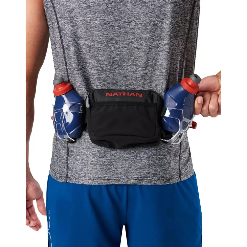 Nathan Sports TrailMix Plus 3.0 Drinkriem - Black/Ribbon Red