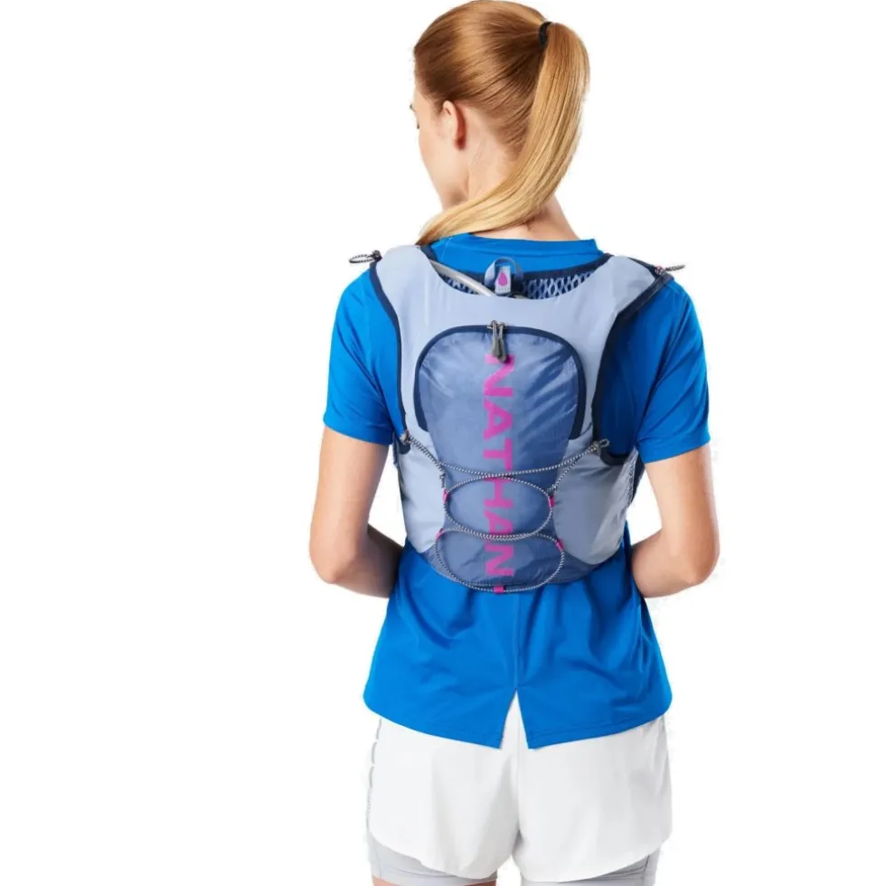 Nathan Sports VaporAiress 3.0 - 7L Hardloop-Vest - Periwinkle/Magenta