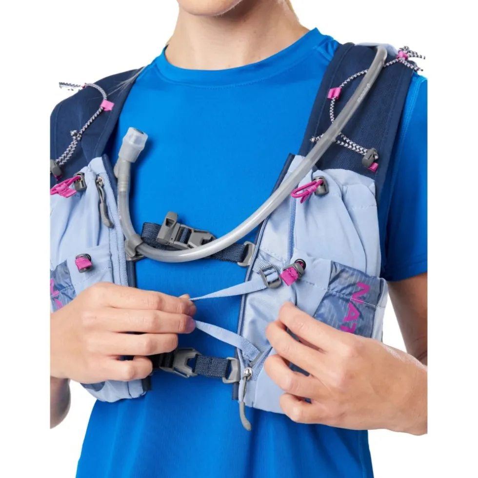 Nathan Sports VaporAiress 3.0 - 7L Hardloop-Vest - Periwinkle/Magenta