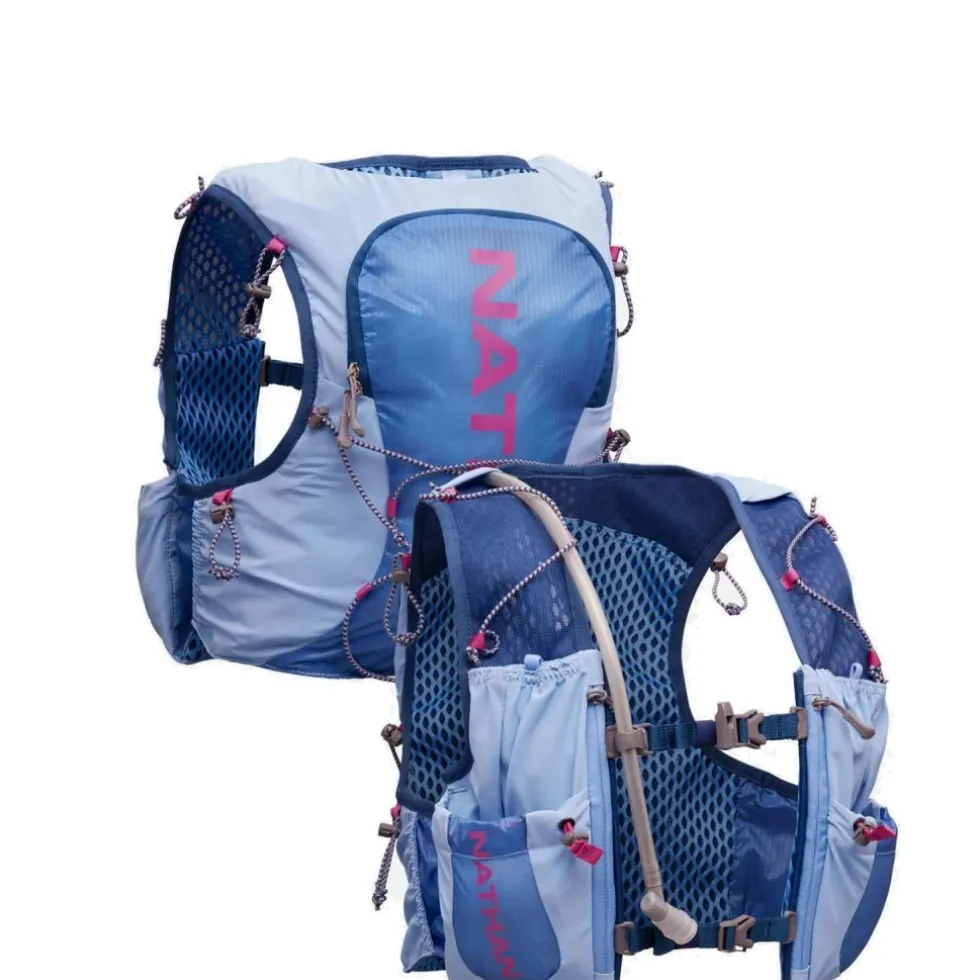 Nathan Sports VaporAiress 3.0 - 7L Hardloop-Vest - Periwinkle/Magenta