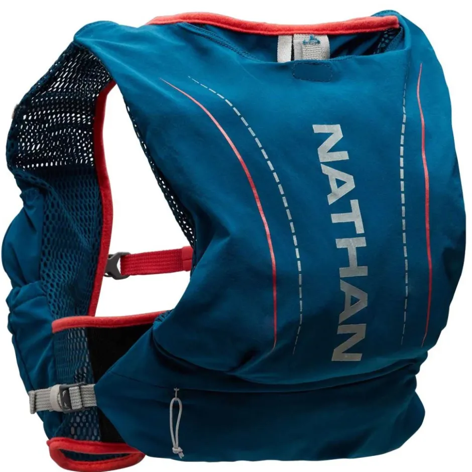 Rugzakken & Drinksystemen < Nathan Sports VaporAiress 2 Lite Women's Hydration Vest - 4L - marine blue / hibiscus