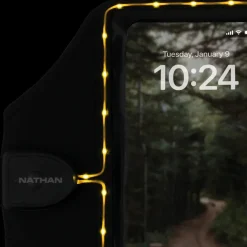 Nathan Sports Laser Light 5K Smartphone Armband - black / high vis yellow