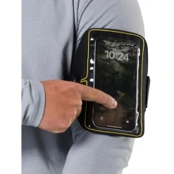 Nathan Sports Laser Light 5K Smartphone Armband - black / high vis yellow