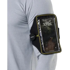 Nathan Sports Laser Light 5K Smartphone Armband - black / high vis yellow
