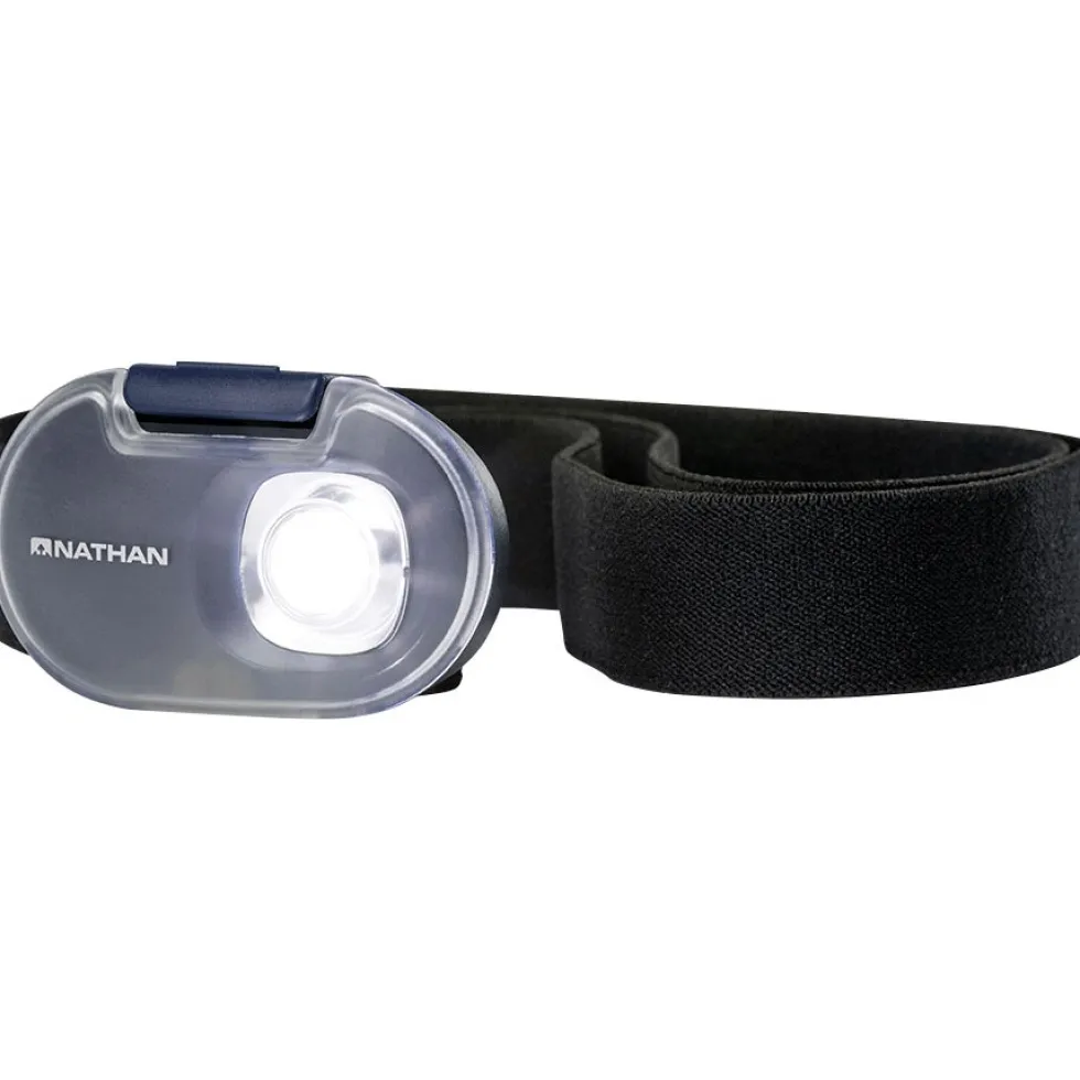 Nathan Sports Luna Fire 250 RX Run Chest/Waist Light - Light Blue/Nights White