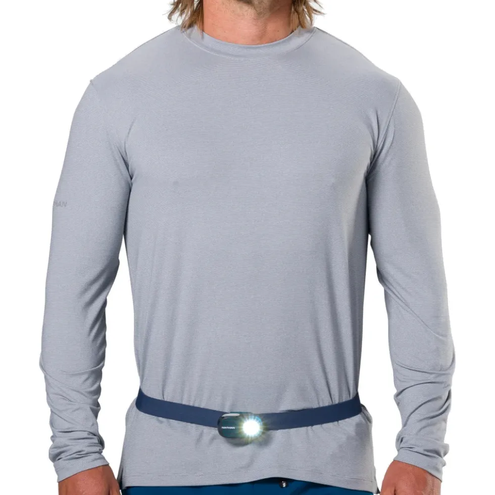 Nathan Sports Luna Fire 400 RX Run Borst/Taille - Sailor Blue