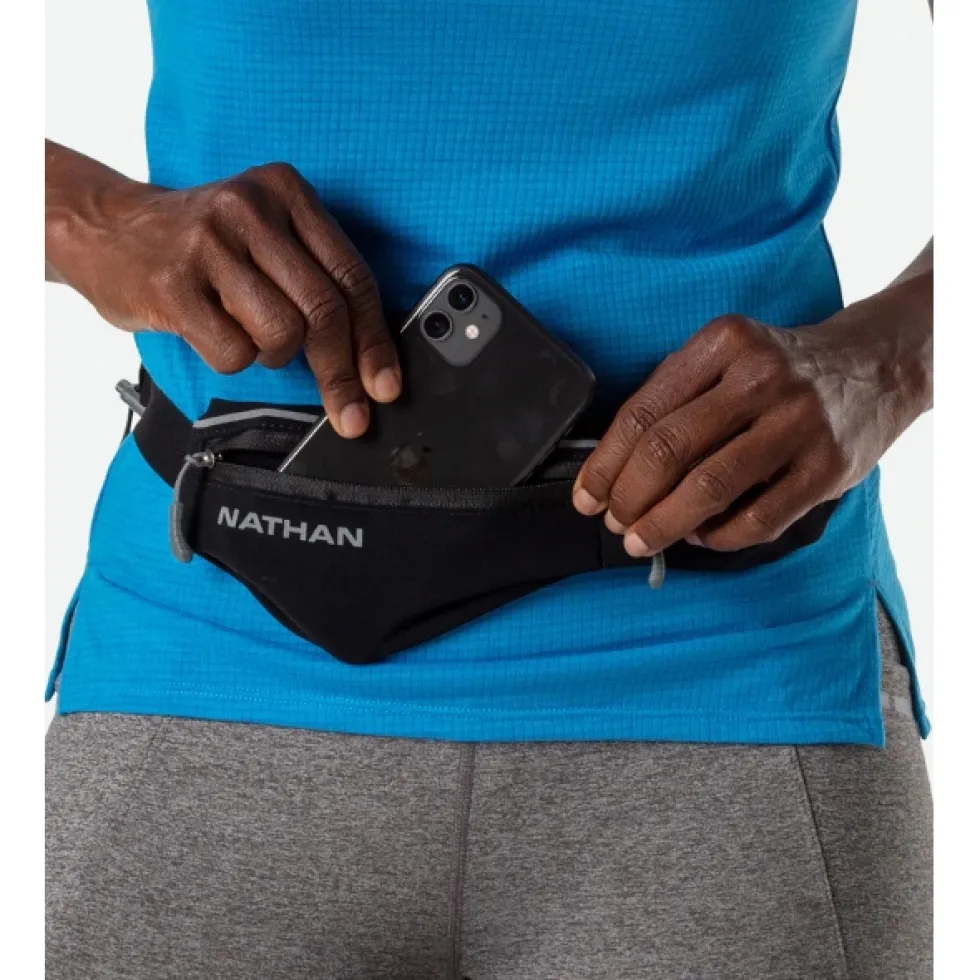 Nathan Sports Mirage Pak Plus Running Belt - black