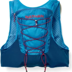 Rugzakken & Drinksystemen < Nathan Sports VaporAir 4.0 hardloopvest met drinksysteem - 8L - electric blue/ribbon red