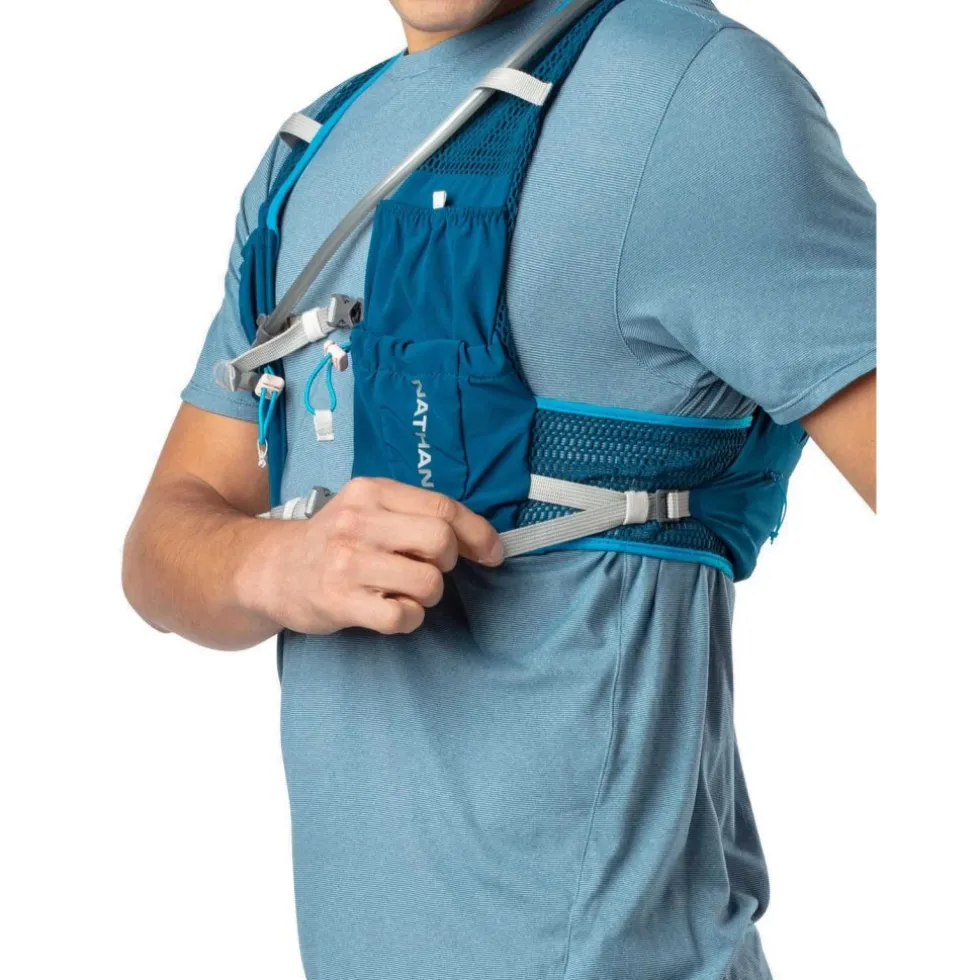 Nathan Sports VaporAir 2 Lite Hydration Vest - 4L - marine blue / vapor grey