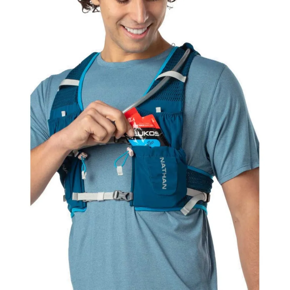 Nathan Sports VaporAir 2 Lite Hydration Vest - 4L - marine blue / vapor grey