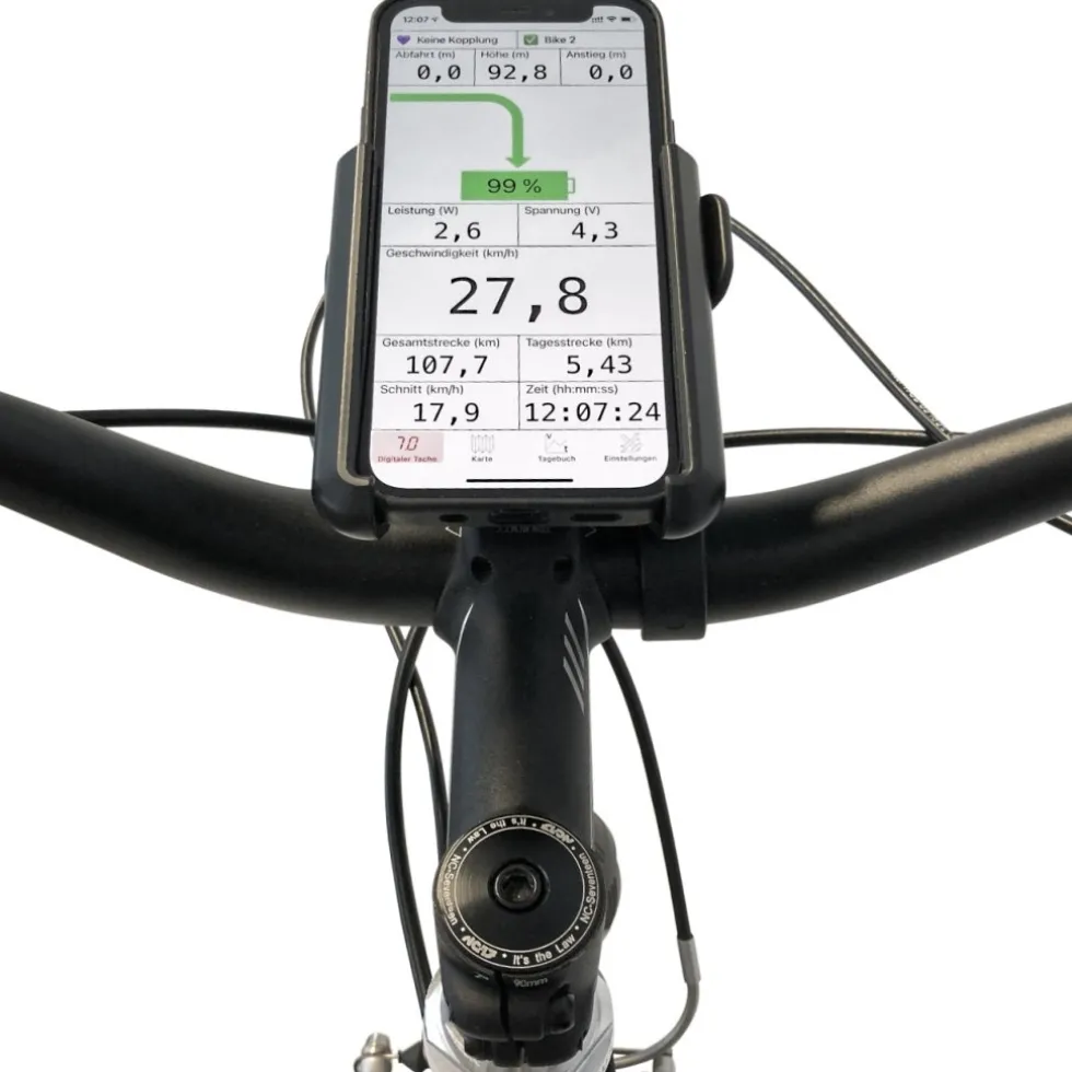 NC-17 Connect 3D One-Click Smartphonehouder - Center Mount
