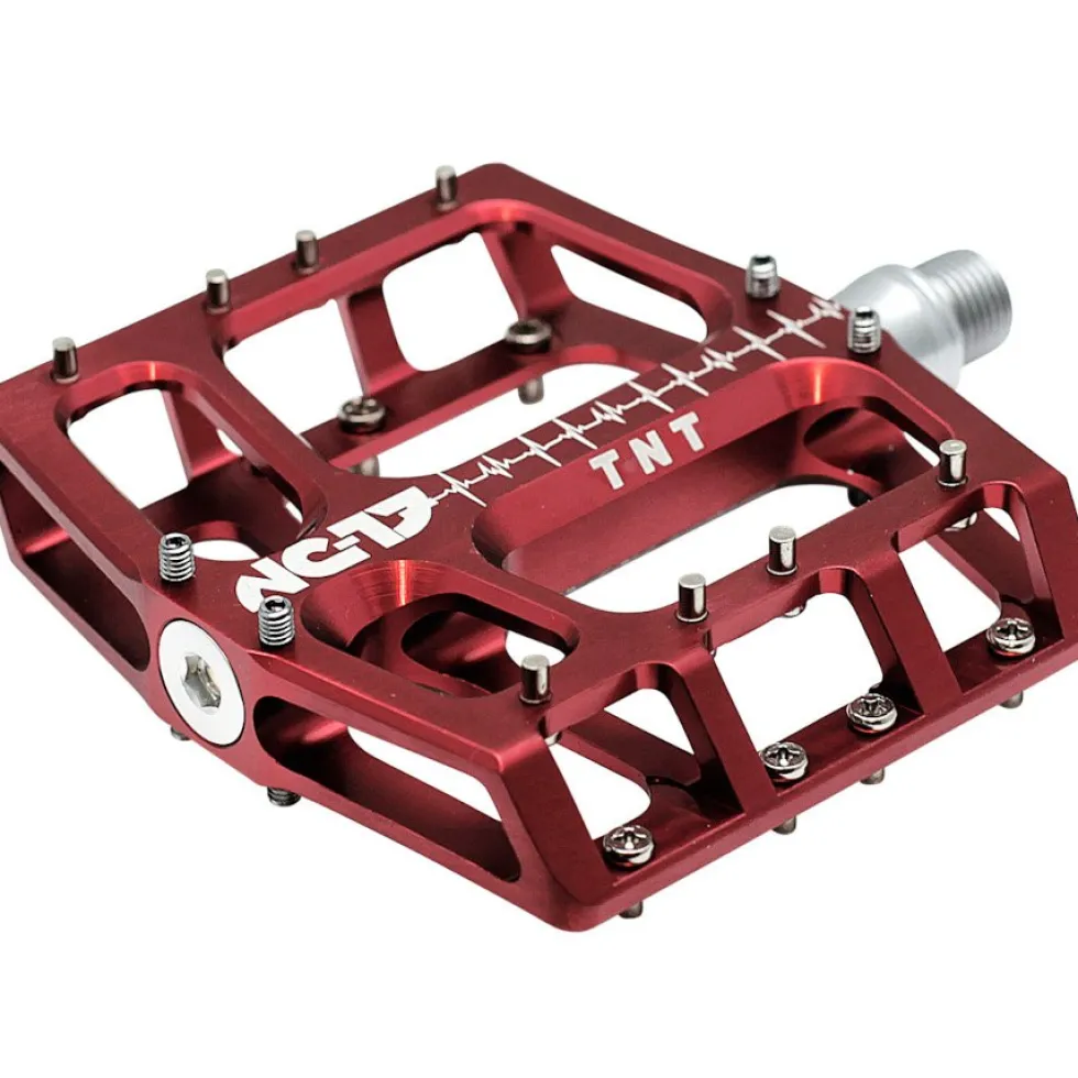 NC-17 Sudpin IV XL TNT Platform Pedal - red
