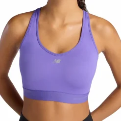 Sport Bh'S|Ondergoed < New Balance Eentia Hardoop-Beha Dae - Eectric Purpe