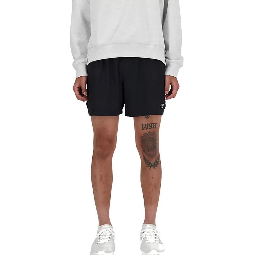 New Balance RC 5" Hardloopshorts Heren - Zwart