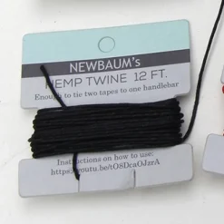 Newbaum's Hennep-touw 3,6 m - zwart