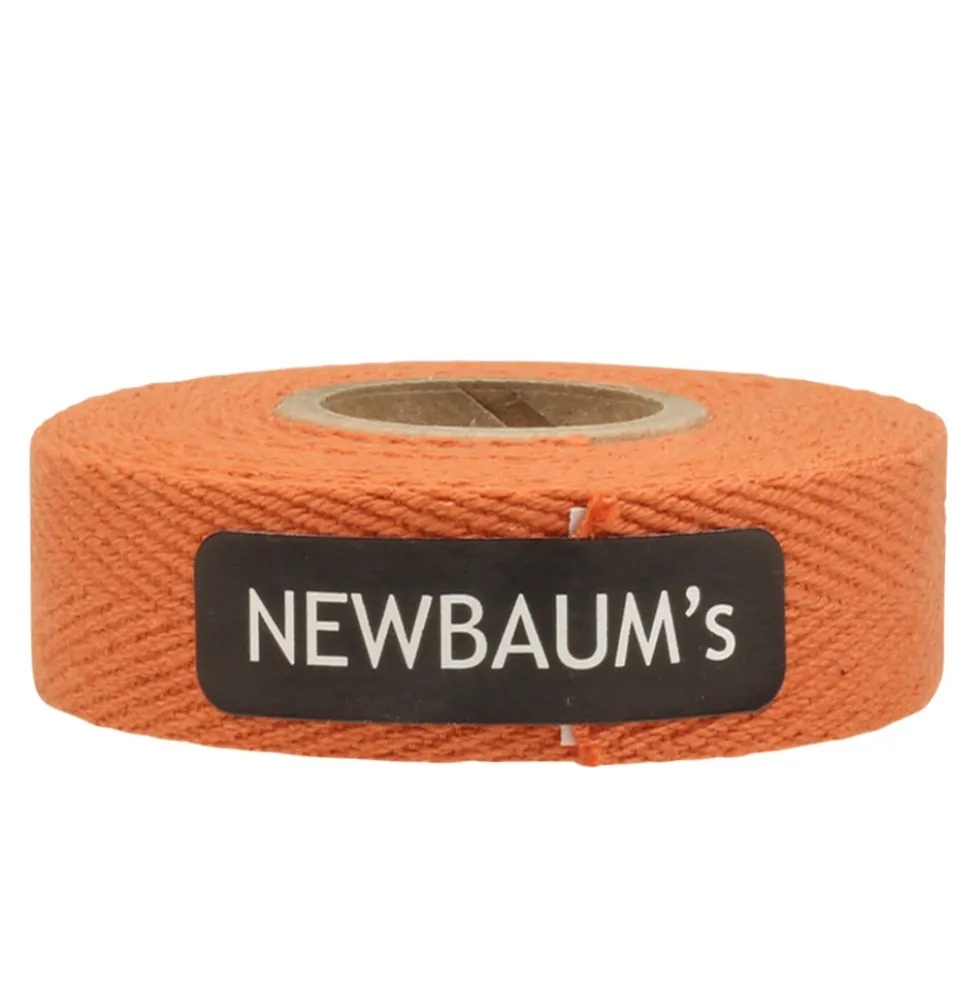 Newbaum's Katoenen stuurlint - burnt orange