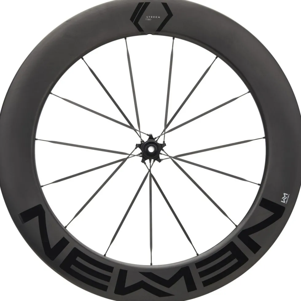 Newmen Streem Time Trial VONOA TT.80 Voorwiel - 28" | Carbon | Clincher | Centerlock - 12x100mm