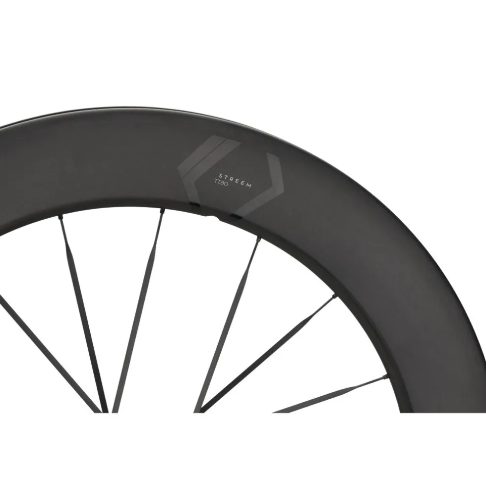 Newmen Streem Time Trial VONOA TT.80 Voorwiel - 28" | Carbon | Clincher | Centerlock - 12x100mm