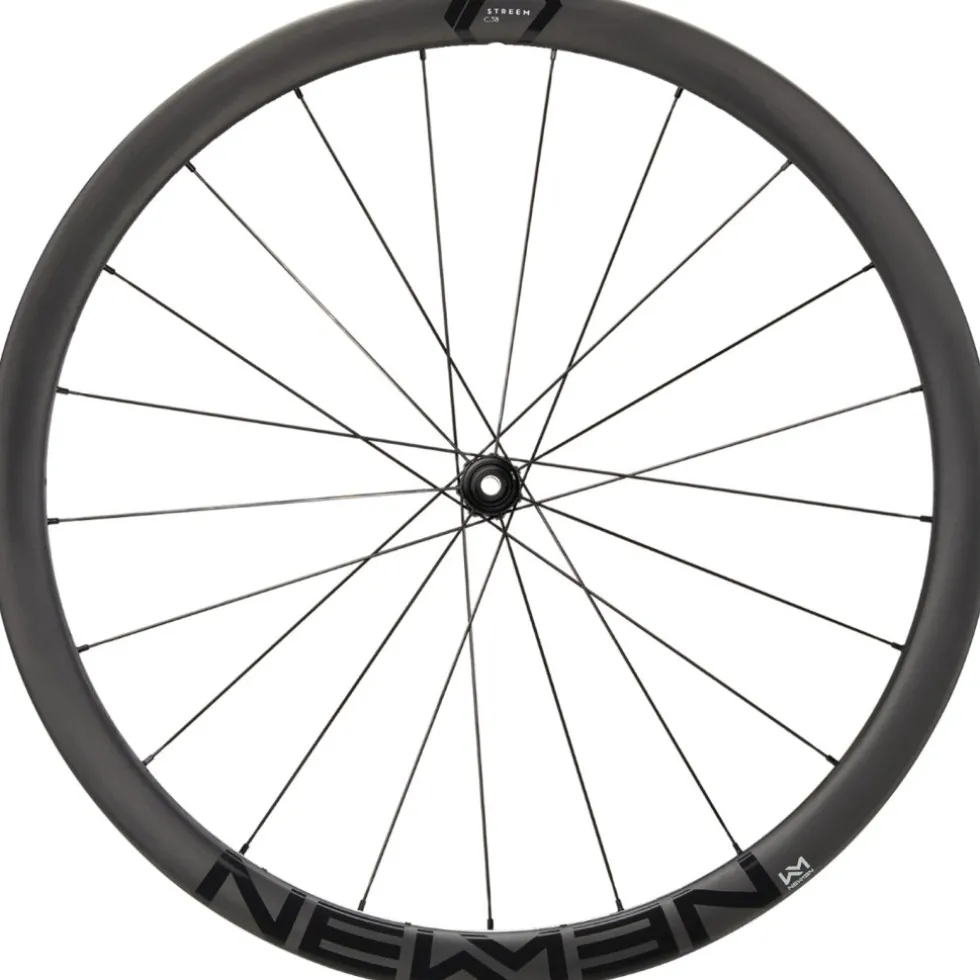 Newmen Streem C.38 Achterwiel - 28" | Carbon | Clincher | Centerlock - 12x142mm - HG