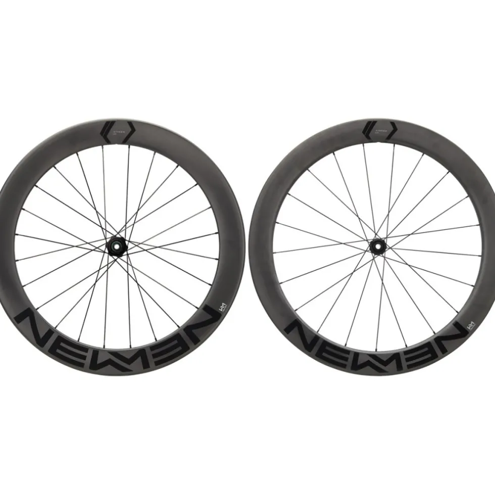 Newmen Streem Sprint Wielset - 28" | Carbon | Clincher | Centerlock - 12x100mm | 12x142mm - Shimano HG