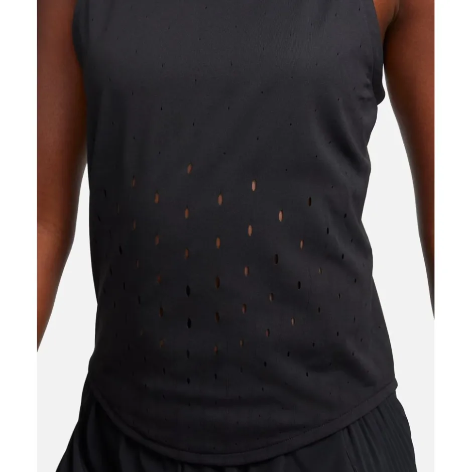 T-Shirts En Tops < Nike AeroSwift Dri-FIT ADV Hardooptop Daes - zwart/wit/wit FN2504-010