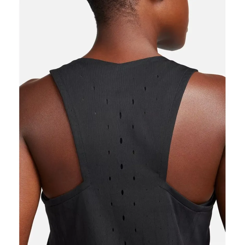 T-Shirts En Tops < Nike AeroSwift Dri-FIT ADV Hardooptop Daes - zwart/wit/wit FN2504-010