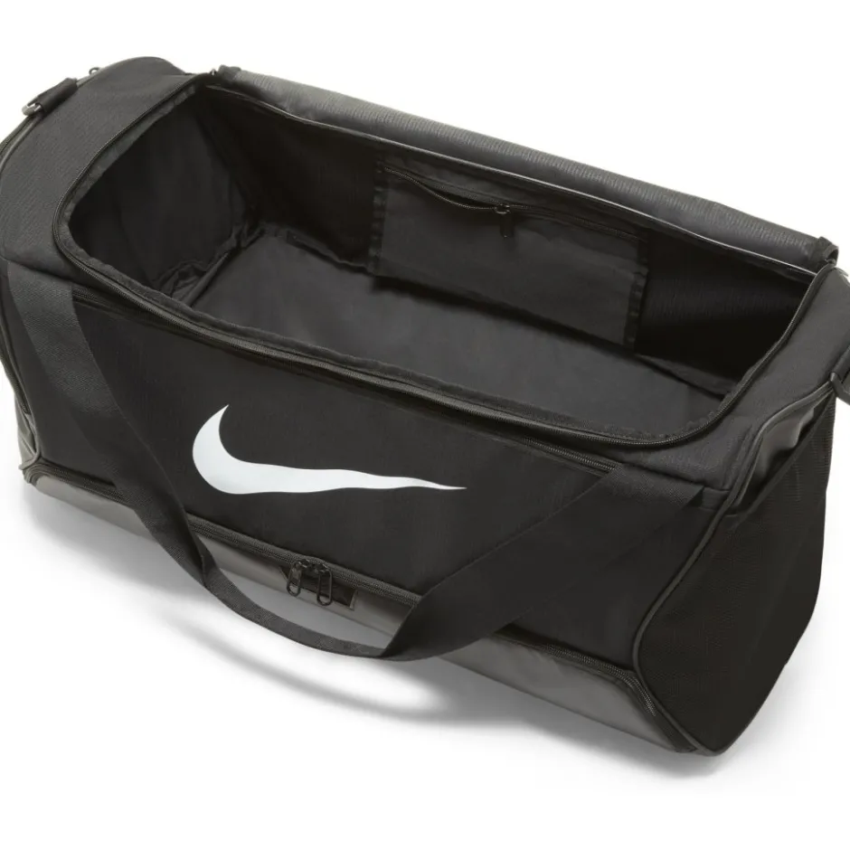 Reistassen & Sporttassen|Reistassen & Sporttassen < Nike Brasilia 9.5 Duffeltas 60L (Klein) - zwart/zwart/wit DH7710-010