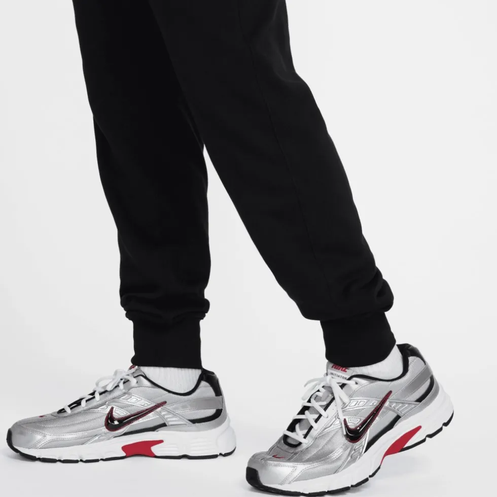 Nike Club French Terry Joggingbroek Heren - zwart/zwart/wit FN3801-010